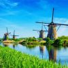 Unesco Werelderfgoed Kinderdijk paint by numbers