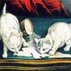 Little White Kitties paint by numbers