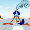 The Road Runner Character paint by numbers