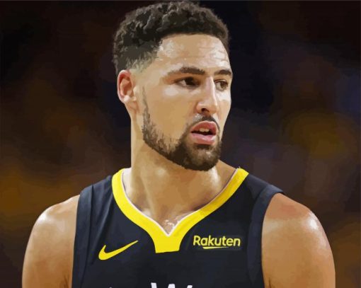 American Player Klay Thompson paint by numbers