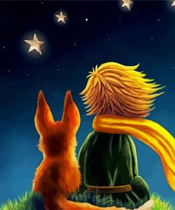 The Little Prince And Fox paint by numbers
