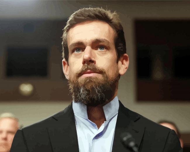 The Entrepreneur Jack Dorsey paint by numbers