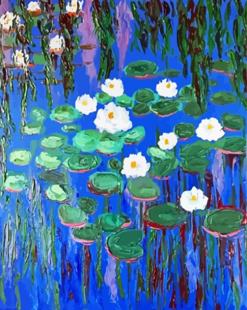 Water Lilies By Claude Monet paint by numbers