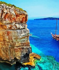 Aesthetic Ionian Islands paint by numbers