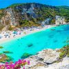 Aesthetic Lefkas Island paint by numbers