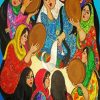 Arabian Ladies Party paint by numbers