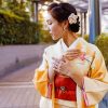 Beautiful Girl With Kimono paint by numbers