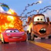 Cars 2 Disney Animation paint by numbers