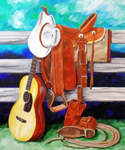 Country Music paint by numbers