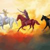 Four Horsemen Of The Apocalypse paint by numbers