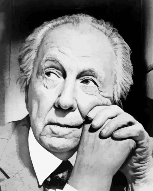 Frank Lloyd Wright Portrait paint by numbers