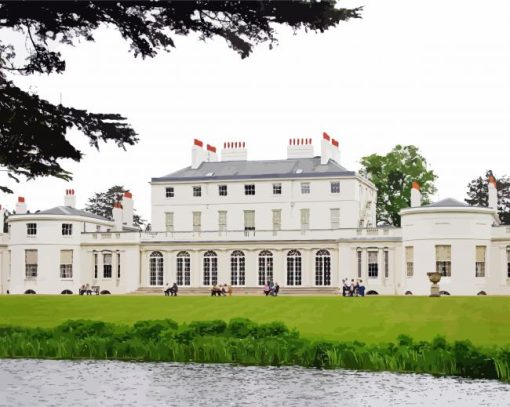 Frogmore House And Gardens In Windsor paint by numbers