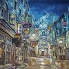 Harry Potter Diagon Alley Paint by numbers