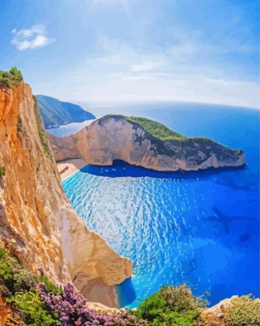 Ionian Islands paint by numbers