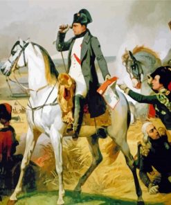 Napoleonic Battle paint by numbers