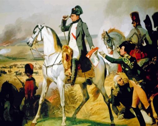 Napoleonic Battle paint by numbers