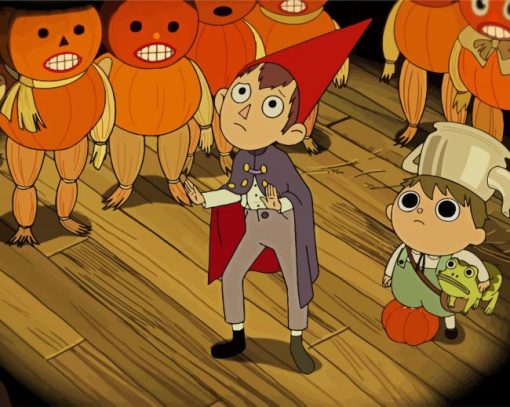 Over The Garden Wall Characters paint by numbers