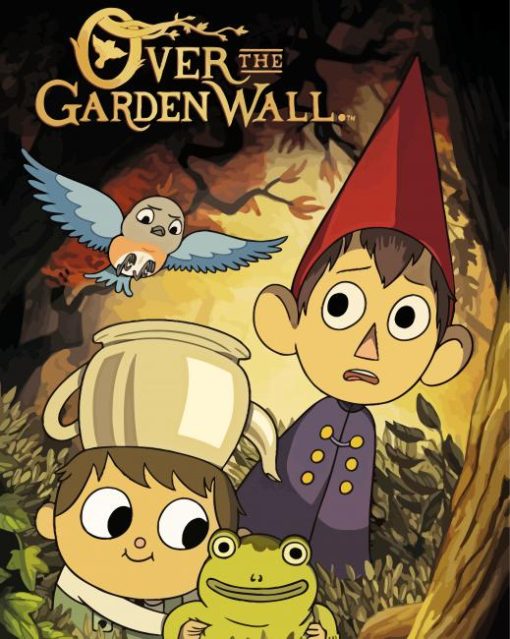 Over The Garden Wall paint by numbers