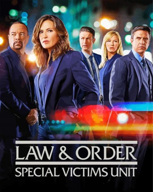 Law And Order Serie paint by numbers