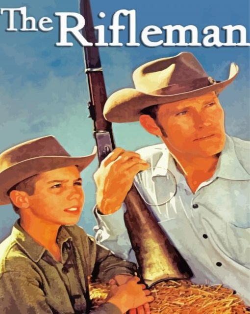 The Rifleman Poster paint by numbers