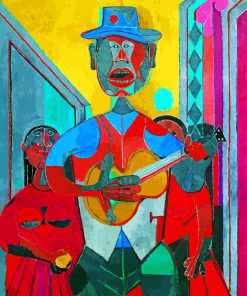 The Troubadour Rufino Tamayo paint by numbers