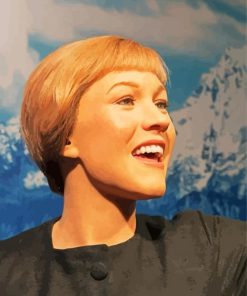 The Sound Of MusicJulie Andrews paint by numbers
