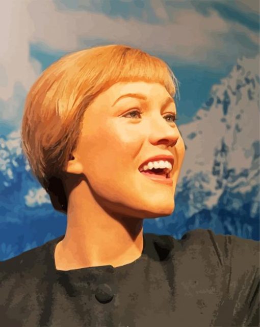 The Sound Of MusicJulie Andrews paint by numbers