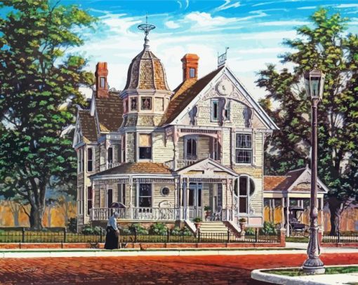 Victorian House paint by number