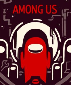 Among Us Illustration paint by numbers