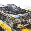 Luxury BMW E36 Art paint by numbers