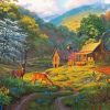 Country Blessing Art paint by numbers