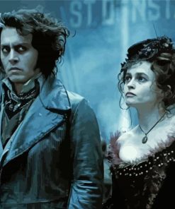 sweeney todd and mrs lovett paint by numbers