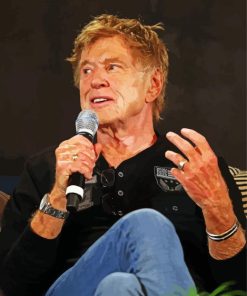 The Actor Redford Paint by numbers