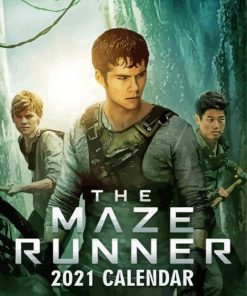 The Maze Runner Poster paint by numbers