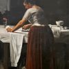 Woman Ironing By Francois Bonvin paint by numbers