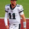 Carson Wentz Sport paint by numbers