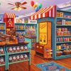 Candy Store paint by numbers