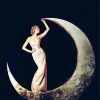Deco Moon Lady paint by numbers