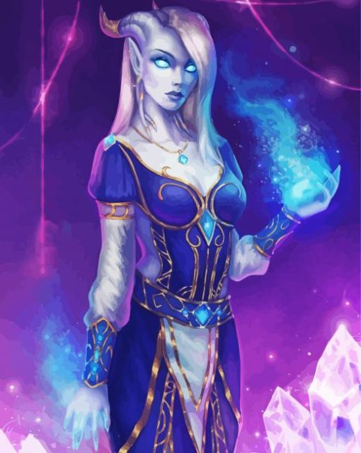 PowDraenei paint by numbers