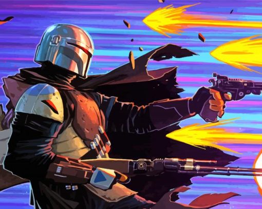 Fortnite Loading Screen Star Wars paint by numbers
