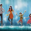 Dancing In The Rain Family paint by numbers