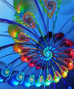 Fractal Art paint by numbers