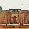 Shaniwar Wada Pune India paint by numbers