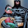 Cool Batman And Robin paint by numbers