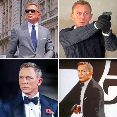 james bond painting by numbers