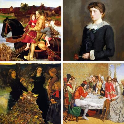 John Everett Millais painting by numbers