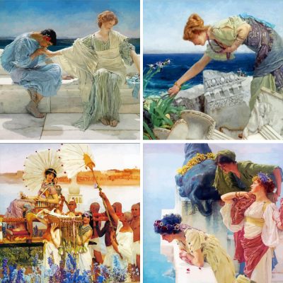 Lawrence Alma tadema painting by numbers