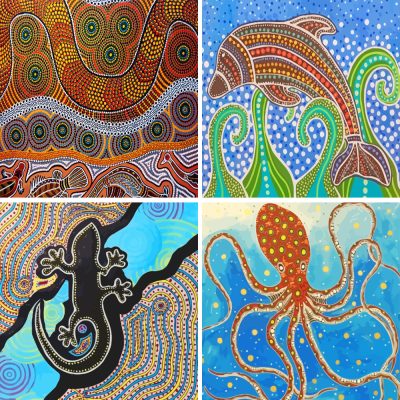 aboriginal painting by numbers