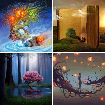 fantasy painting by numbers