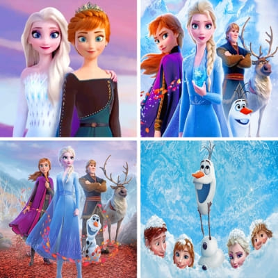 frozen painting by numbers